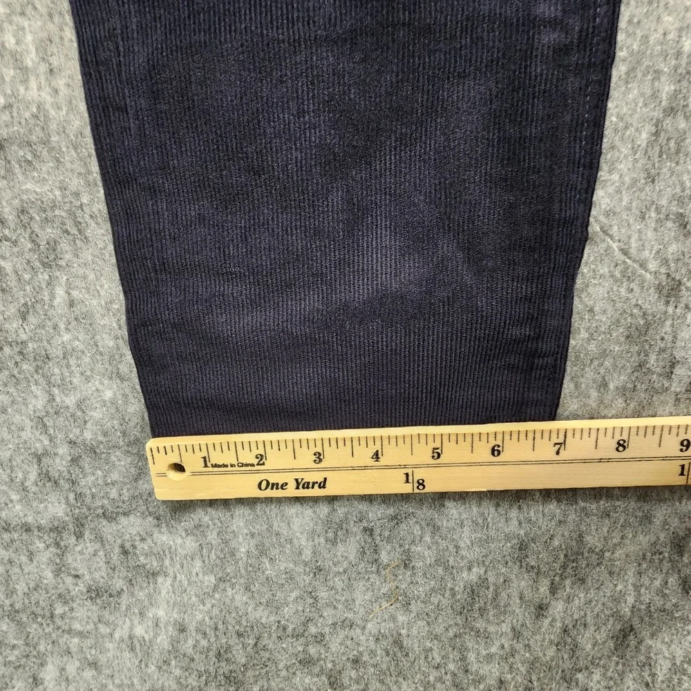 J.Crew 484 Corduroy Pants Mens 32x34 Slim Fit Tapered Leg Navy Blue NEW w/ Tag‎